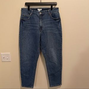 H&M High Rise Slim Ankle Mom Jean 14